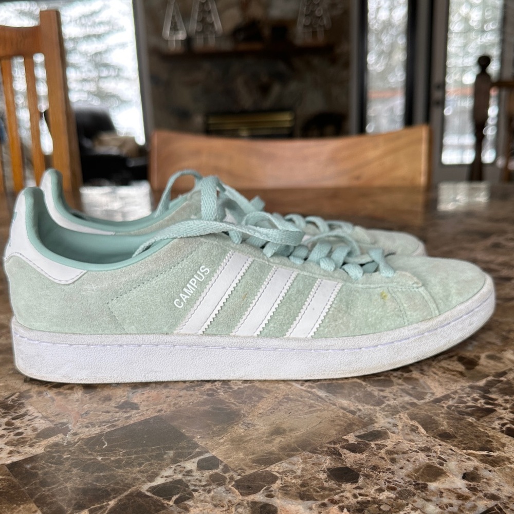 Adidas Campus Pastel Green Shoes